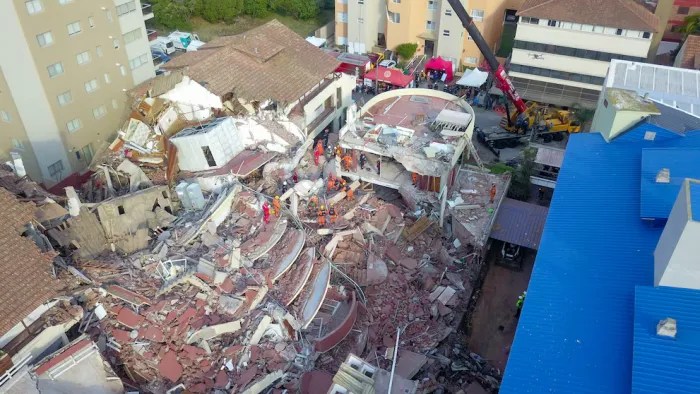 Hoy se realizan las pericias en el derrumbe de Villa&nbsp;Gesell