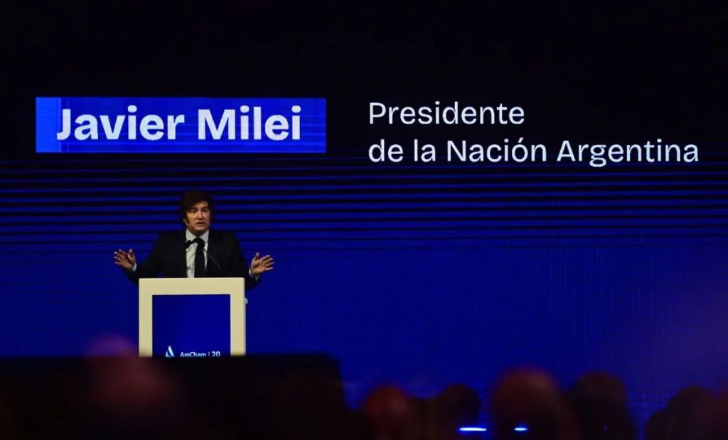 Milei a empresarios: “Aprovechen para invertir, que la Argentina está&nbsp;baratísima”