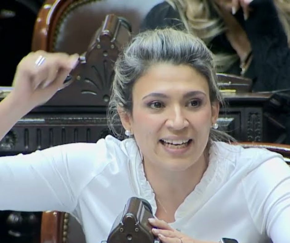 Nadia Márquez, candidata a senadora designada por Karina Milei que encabeza la lista de LLA en&nbsp;Neuquén