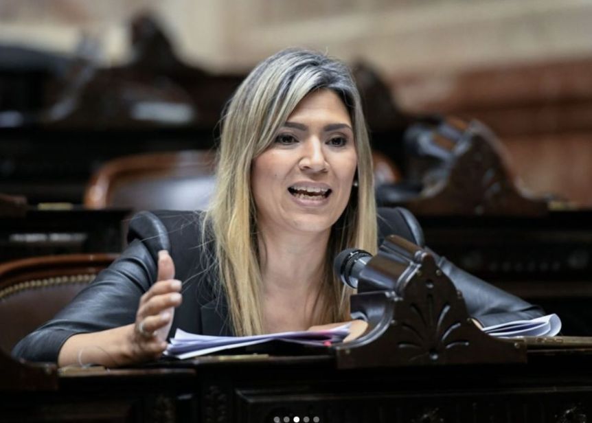 Nadia Márquez, candidata a Senadora designada por Karina Milei que encabeza la lista de LLA en&nbsp;Neuquén
