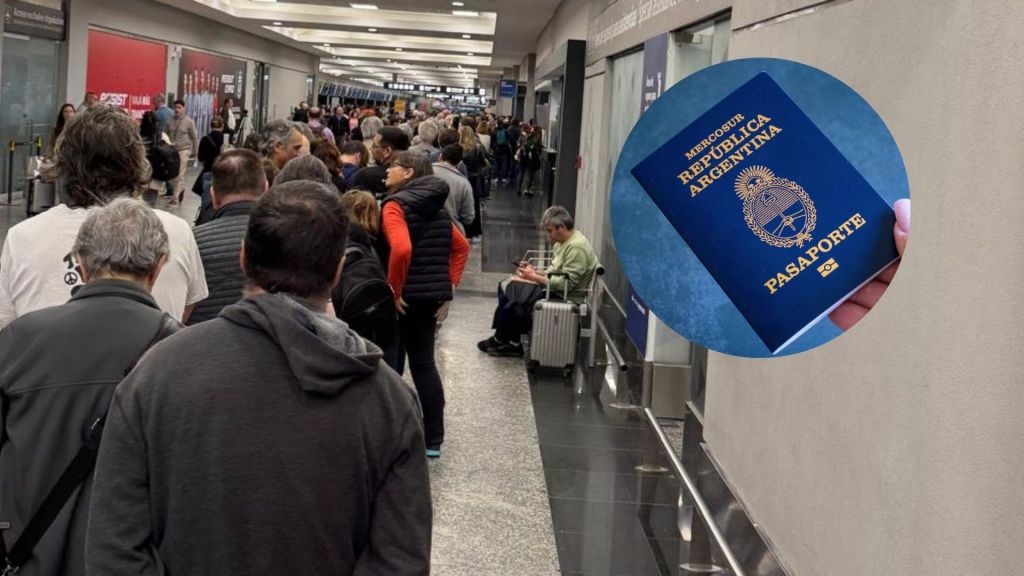 Crisis en Aeroparque por gestión ineficiente: Pasaportes defectuosos y cientos de pasajeros&nbsp;varados