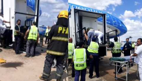 Varios heridos por la caída de un elevador hidráulico en el aeropuerto de&nbsp;Ezeiza
